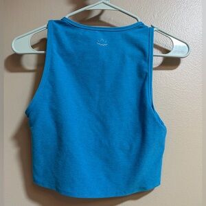 Beyond Yoga Vibrant Blue Crop Top